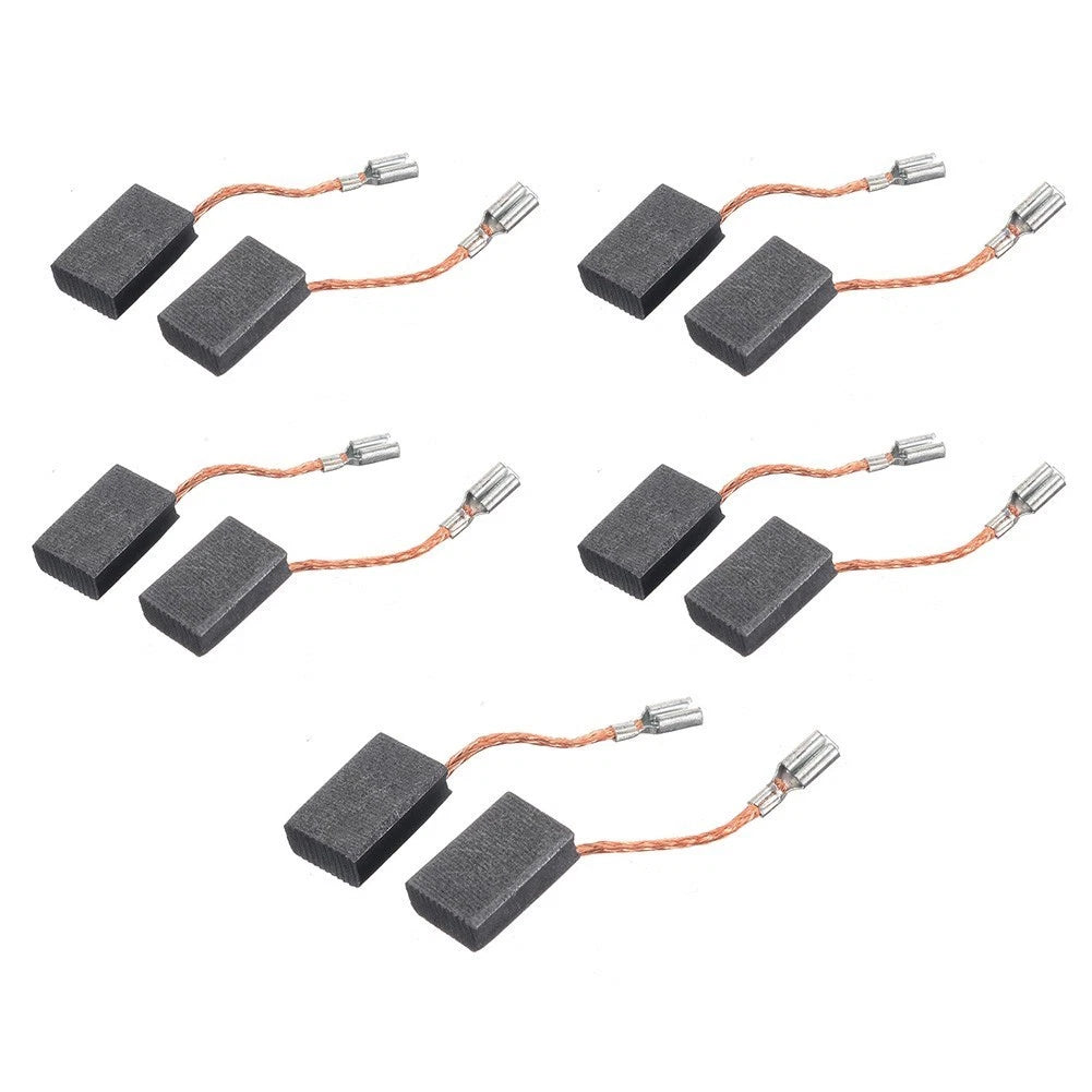 10pcs Carbon Brush for Workshop Equipment 5x10x17mm