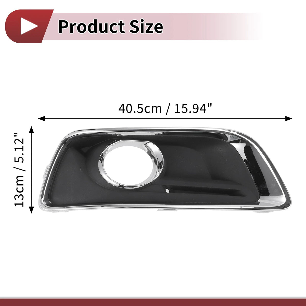 1 Pc Fog Light Grill for Chevy Malibu (2013–2014) No. 20768846