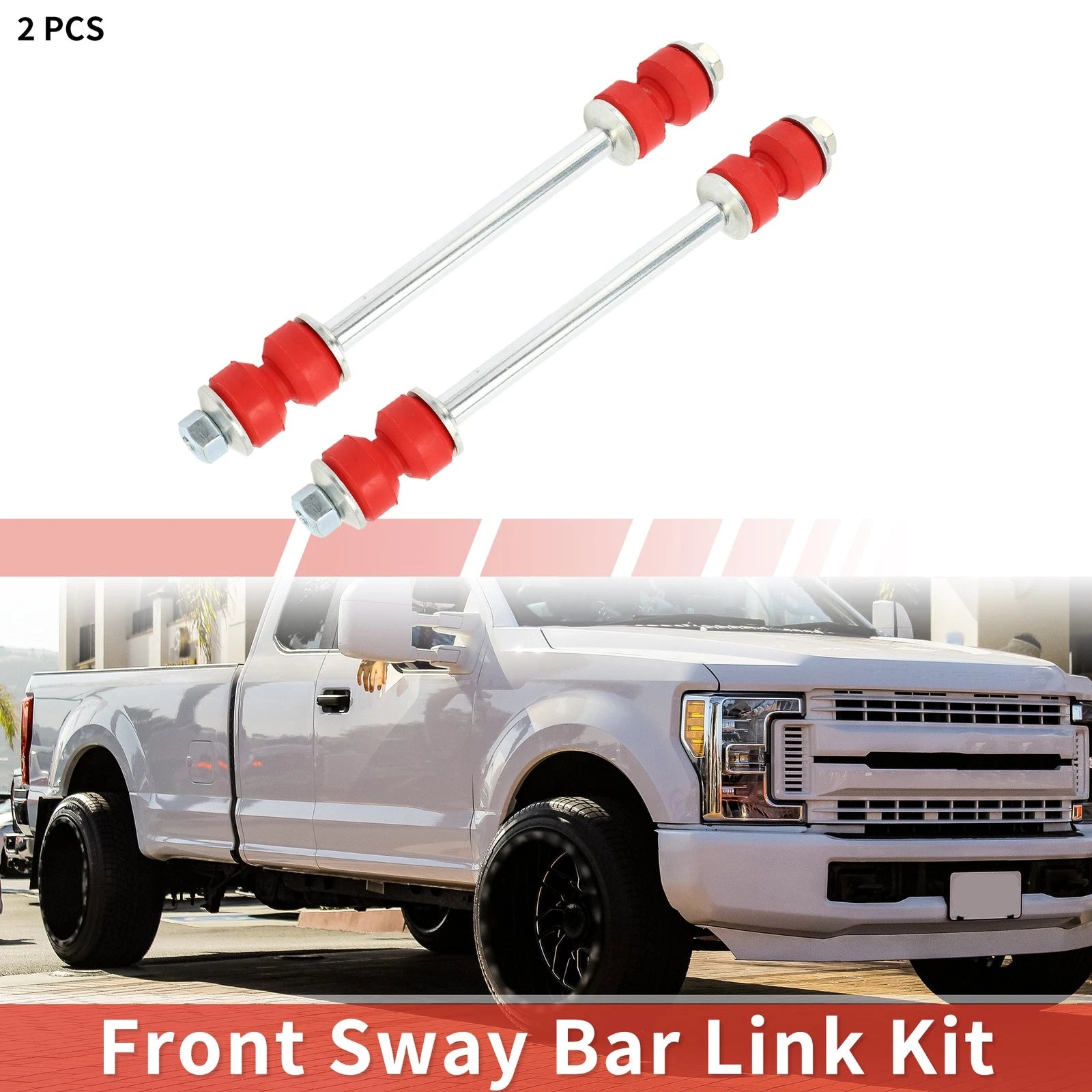 2pc Front Sway Bar Links Stabilizer Link Kit for Ford Ranger (1998–2011)