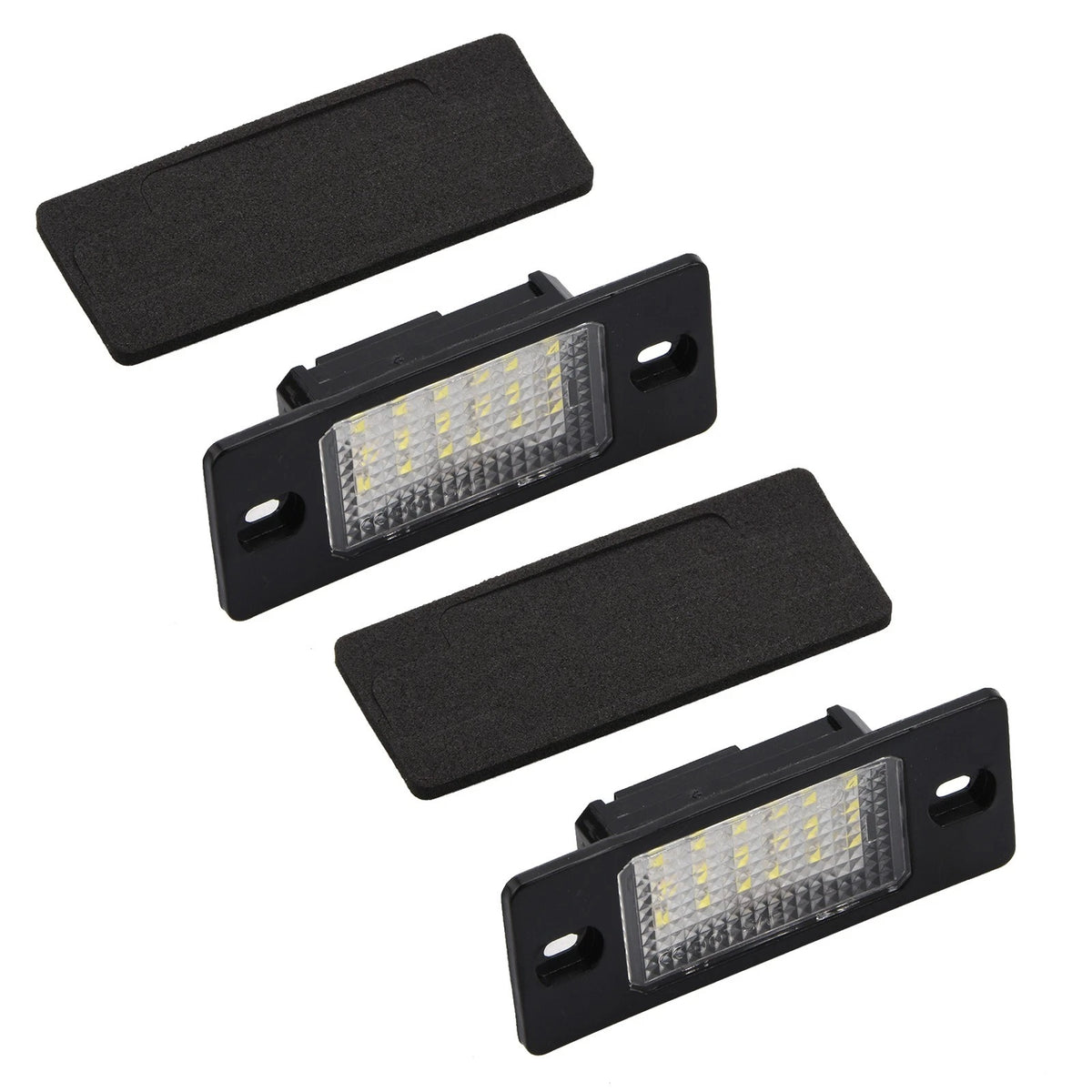 2X LED License Plate Light for Porsche Cayenne VW Touareg (2003–2010)