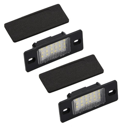 2X LED License Plate Light for Porsche Cayenne VW Touareg (2003–2010)