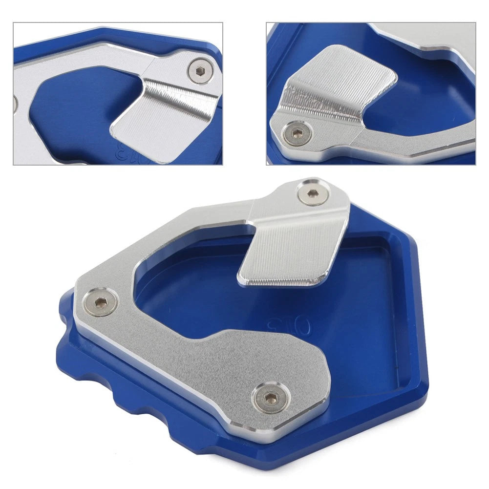 Side Stand Enlarger Plate for Honda CRF1000L Africa Twin (2016–2017) Blue