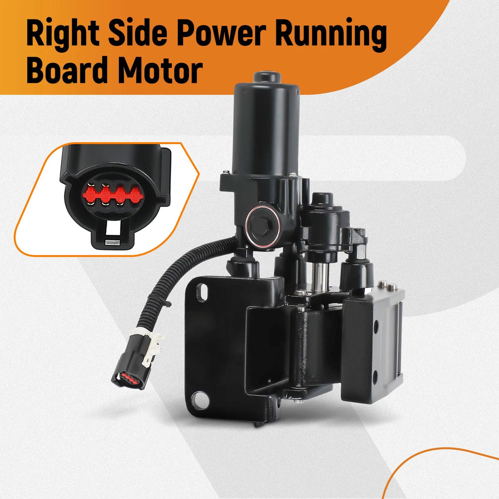 Right Power Running Board Motor & Bracket for Ford Expedition Navigator (2007–2014)
