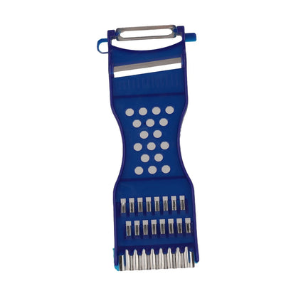 6-in-1 Vegetable Peeler and Cutter Tool for Potatoes, Garlic, Carrots