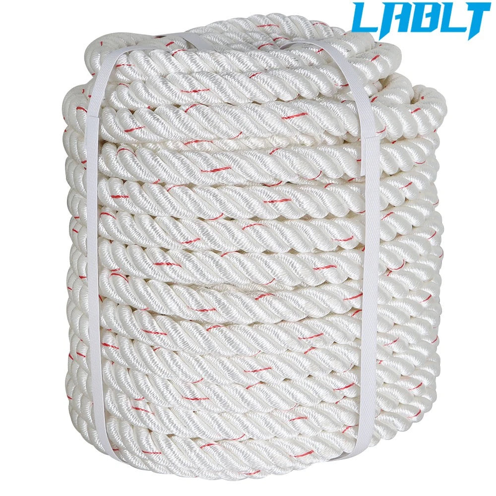 Double Braid Polyester Bull Rope for Arborist Rigging (2038Lb)