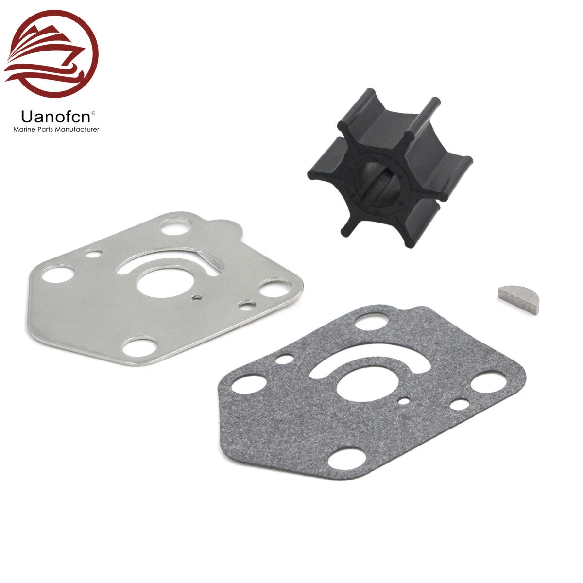 Water Pump Impeller Service Kit for Suzuki DF9.9/DF15/DT9.9/DT15 (1999–2023) 17400-93951