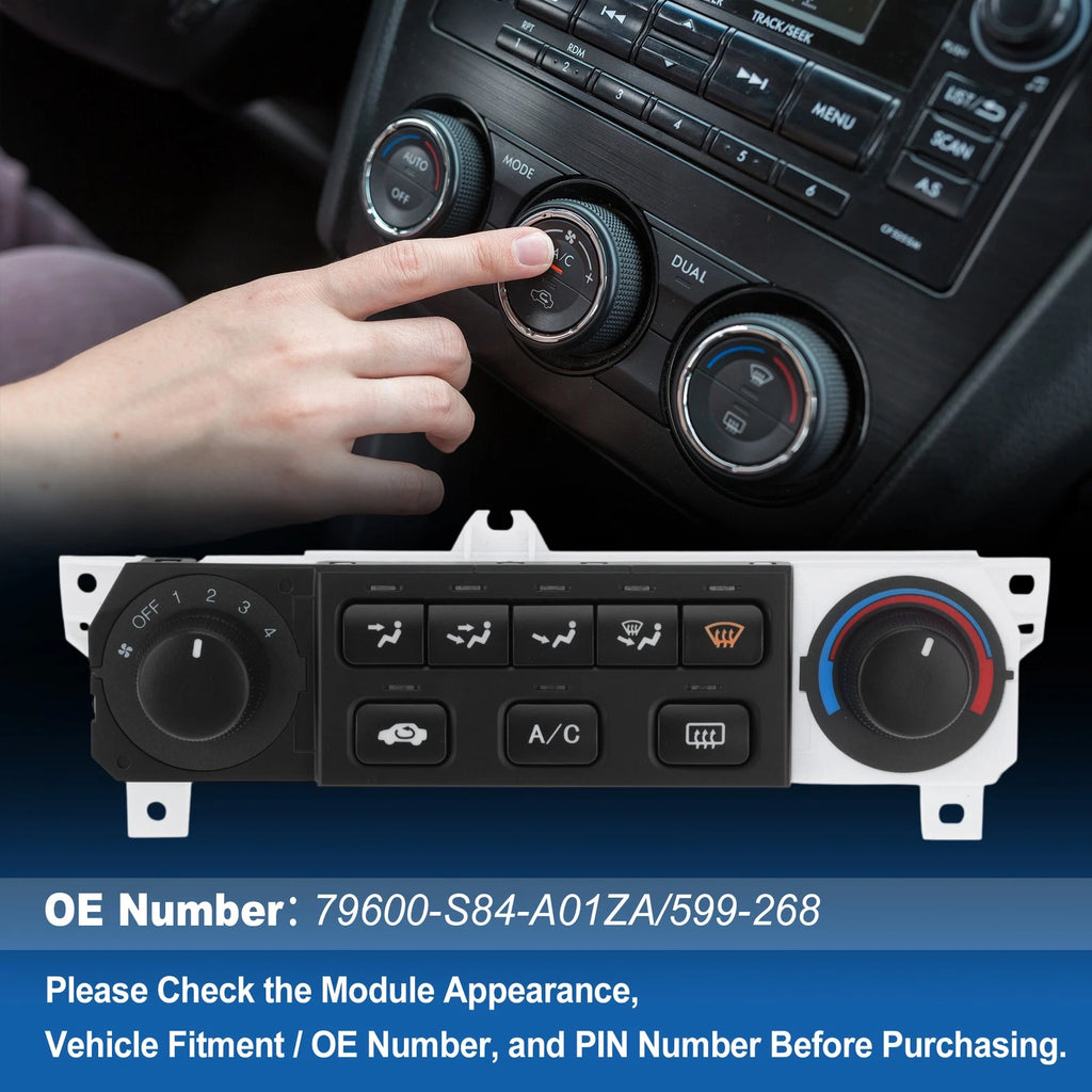 A/C Heater Climate Control Module for Honda Odyssey (1998–2004) No. 599-268
