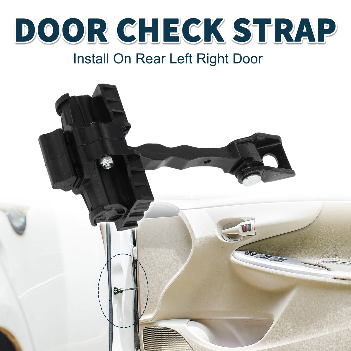 Door Check Strap Stopper No.5J6839249D for Skoda Fabia II (2006–2014)