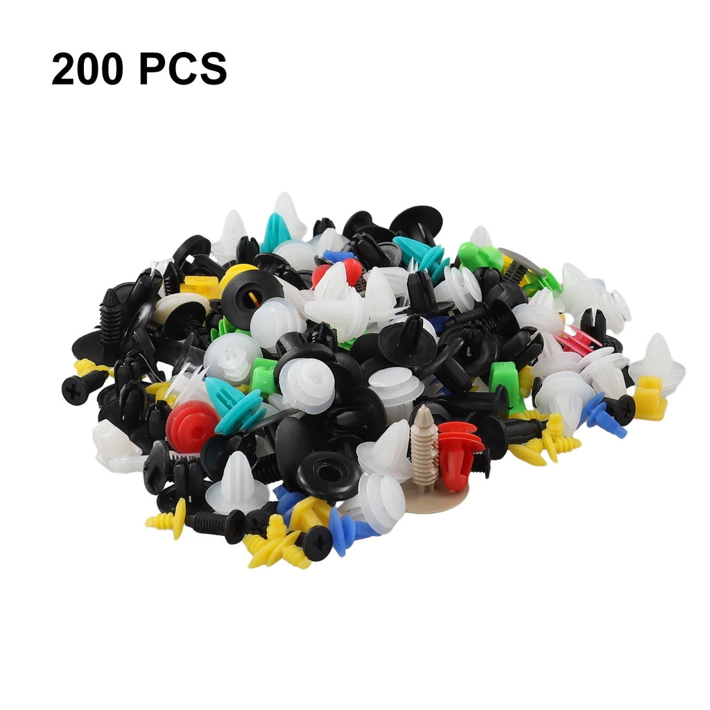 2X Plastic Car Body Push Pin Rivet Fasteners for Universal Models
