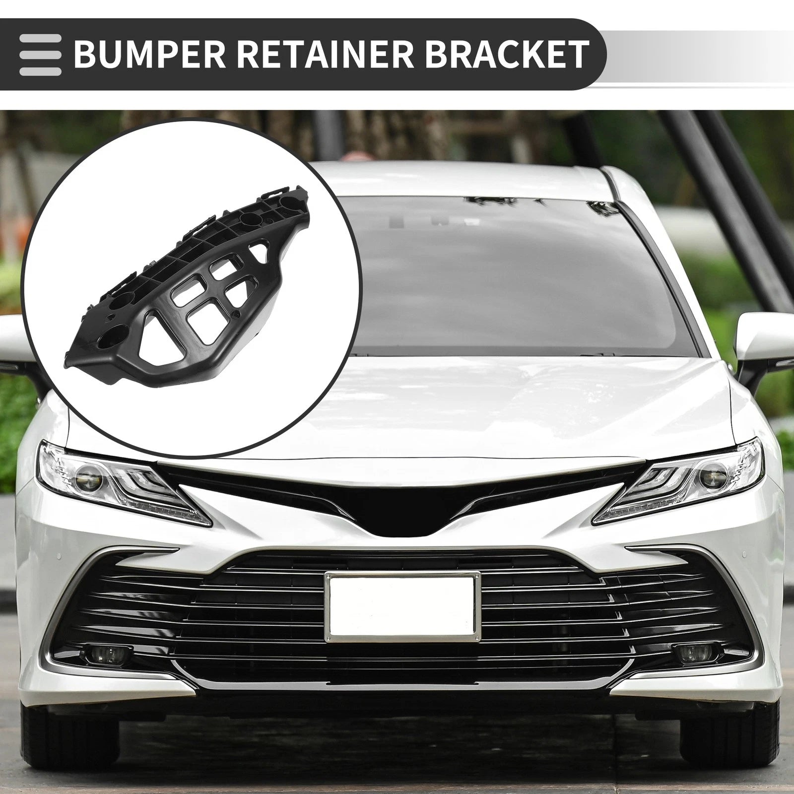 Left Front Bumper Retainer Bracket for Toyota Corolla iM (2017–2018)