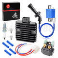 Ignition Coil Relay Spark Plugs for Yamaha Grizzly 660 YFM660F (2002–2008)