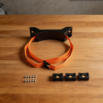 Gas Cylinder Bracket for Camping and Travel (Quick Disassembly)