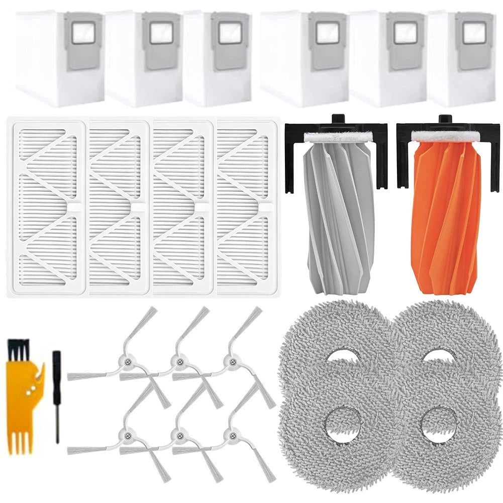 6X Floor Cleaning Robot Brush Kit for Home