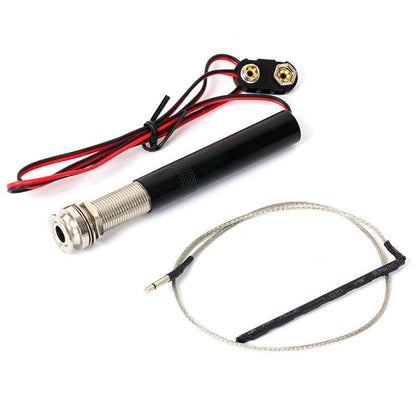 Endpin Jack Preamp Active Piezo Pickup Kit for Acoustic Guitar (Repair)