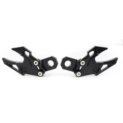 Aluminum Rear Fork Chain Adjuster for Honda CB650F (2014–2018) - Black/Gold/Red/Blue/Gray