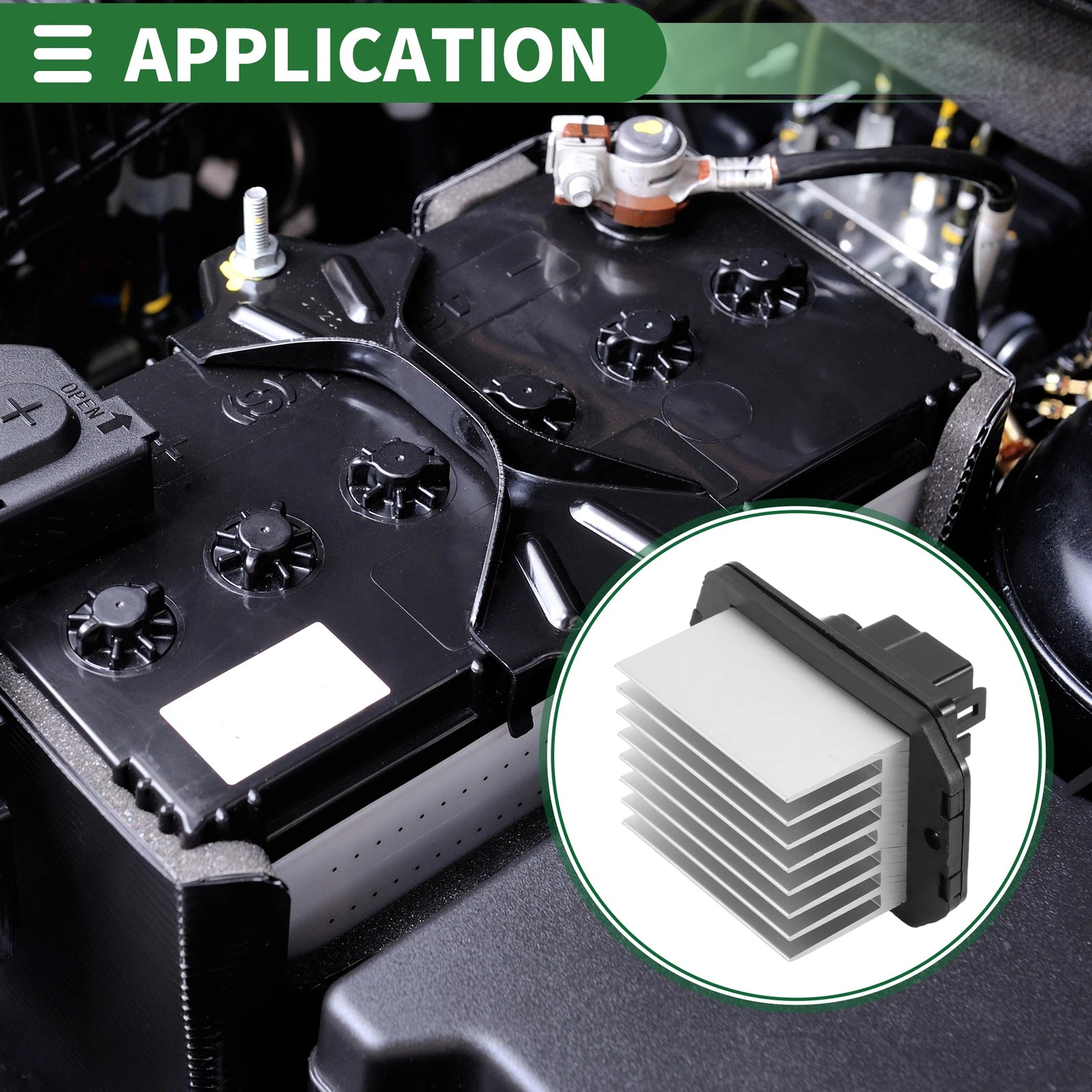 HVAC Blower Motor Resistor for Acura RLX (2014–2017)