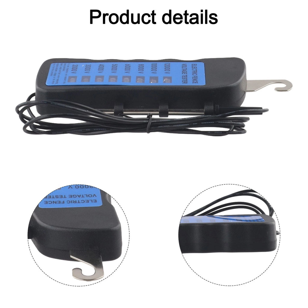12KV Fence Voltage Tester for Standard Fence Controllers