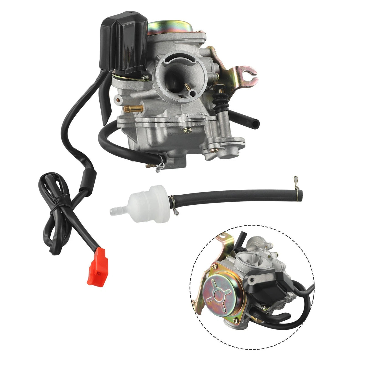 Carburetor for 139QMB Moped 49cc 60cc
