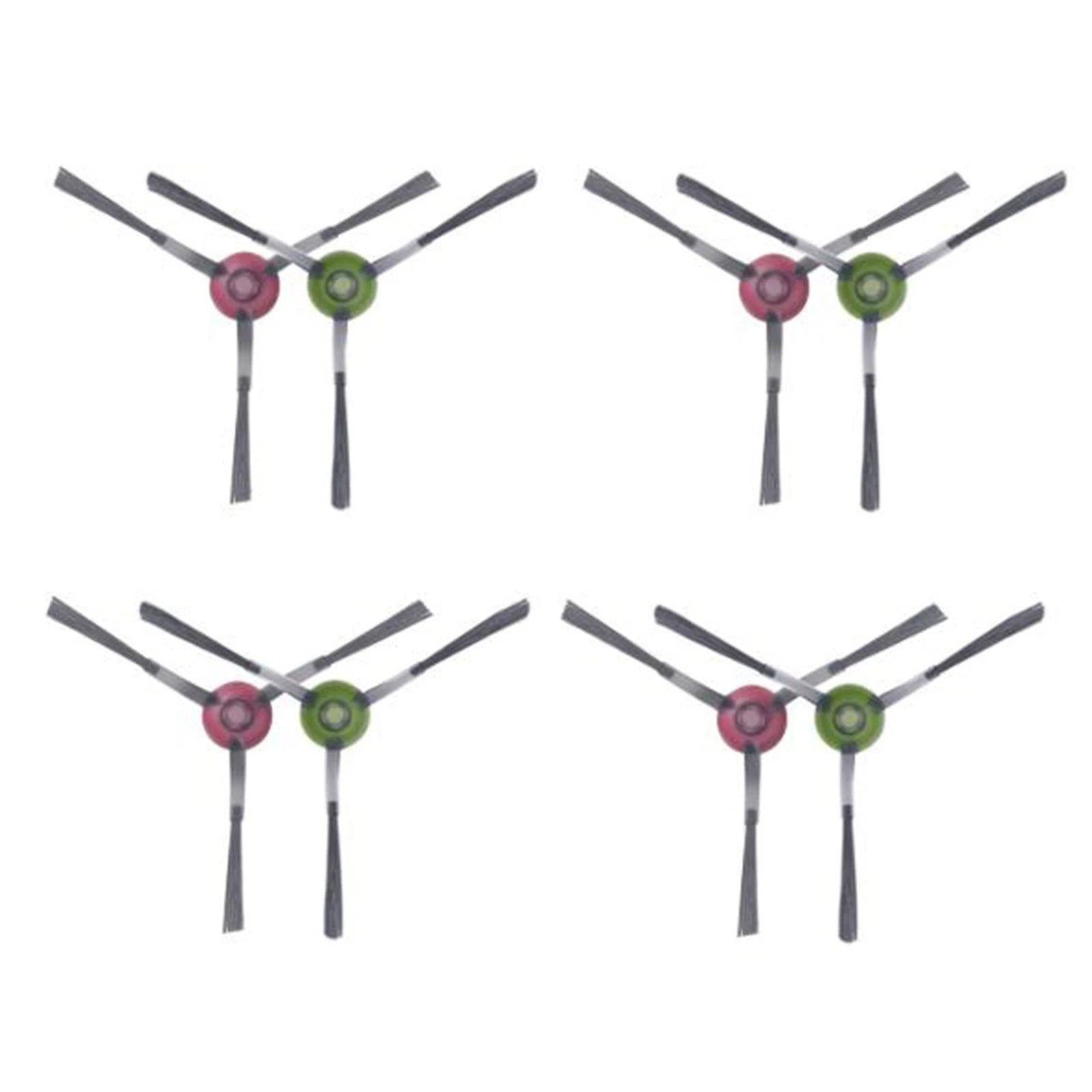 Side Brush Set for Ecovacs DN55 DN33 DN520 (Replacement Parts)