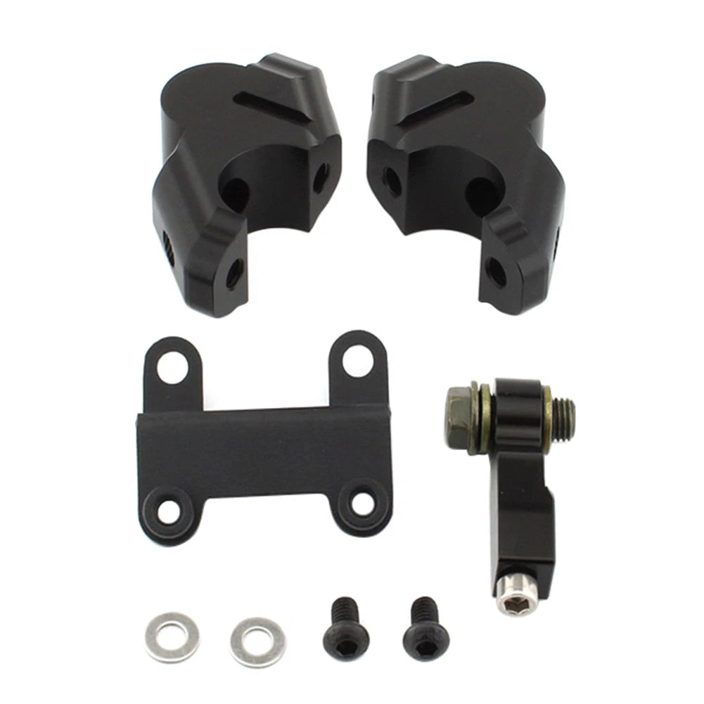 Handlebar Riser with Brake Hose Extension for Yamaha MT07 (2014–2023)