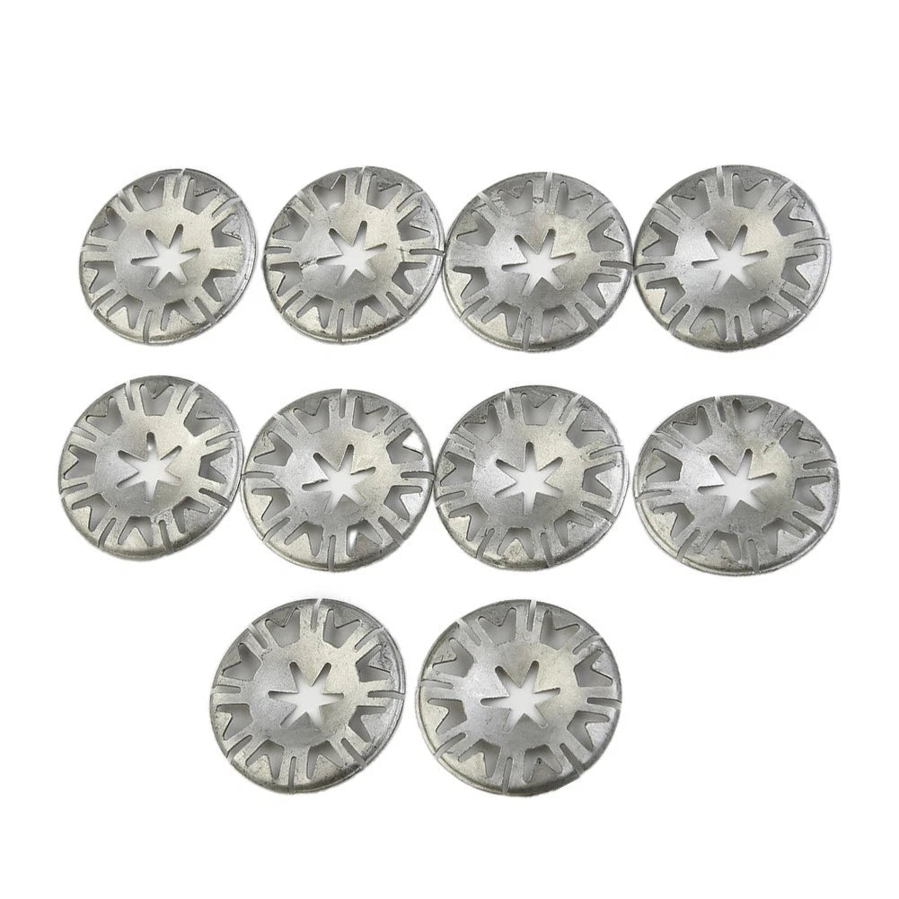 10pcs For FORD Undertray Exhaust Heat Shield Metal Spring Washer Fixing-Clip Nut