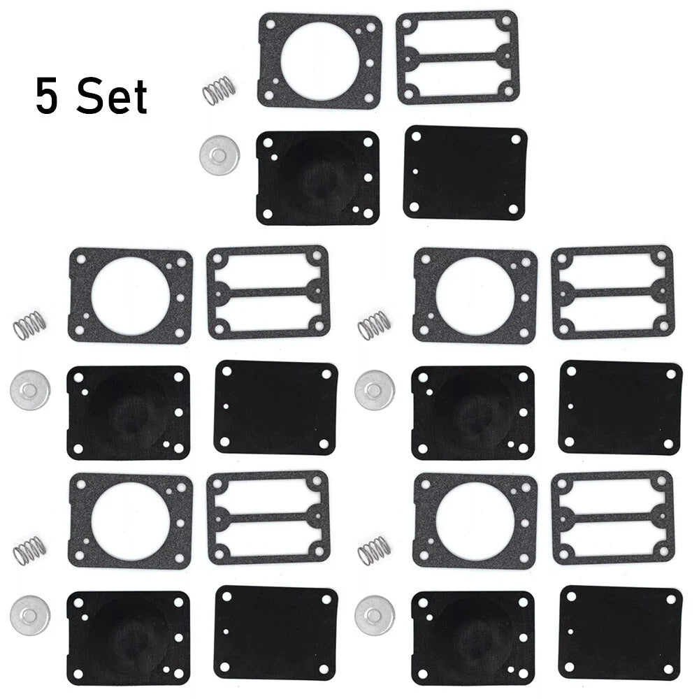 Set of 5 Fuel Pump Parts for Briggs & Stratton (693502, 42E000, 422000, 460000, 463000)