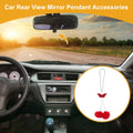 Rhinestone Wing Pendant for Rear View Mirror Accessories