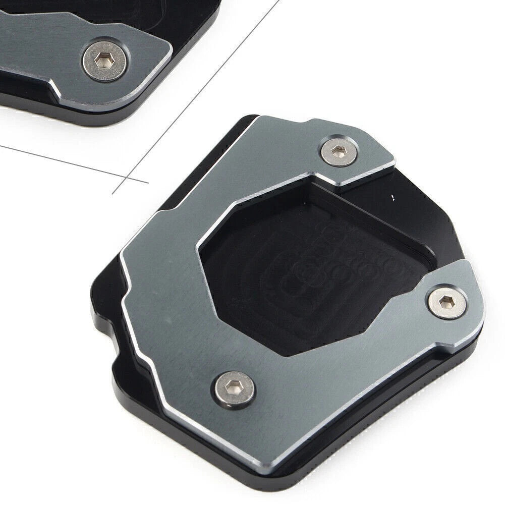 Side Kickstand Extension Pad for BMW F800 GS/ADV (2015–2017) Titanium
