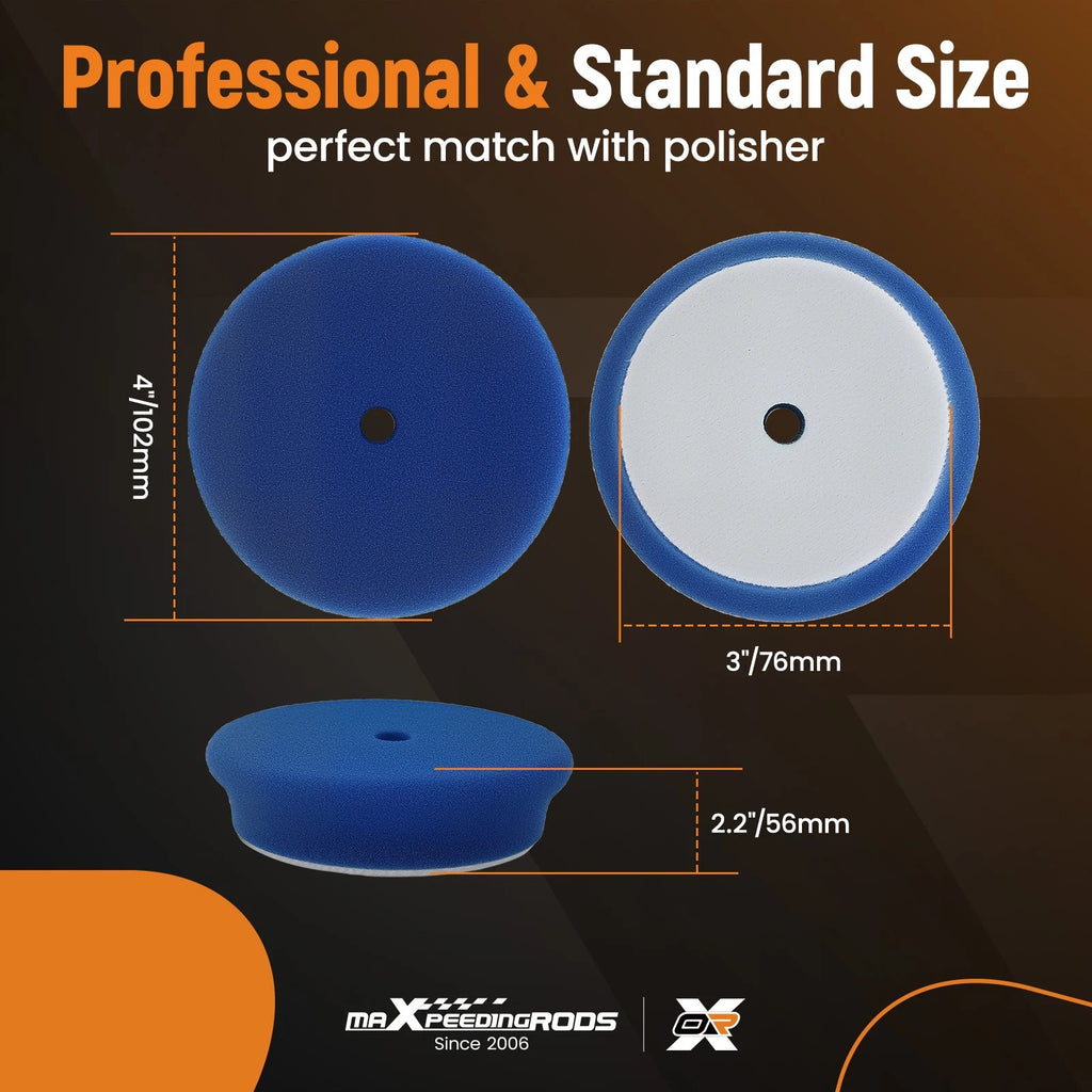 2 Pack Foam Polishing Pads for 3" Backing Plate (Fits )