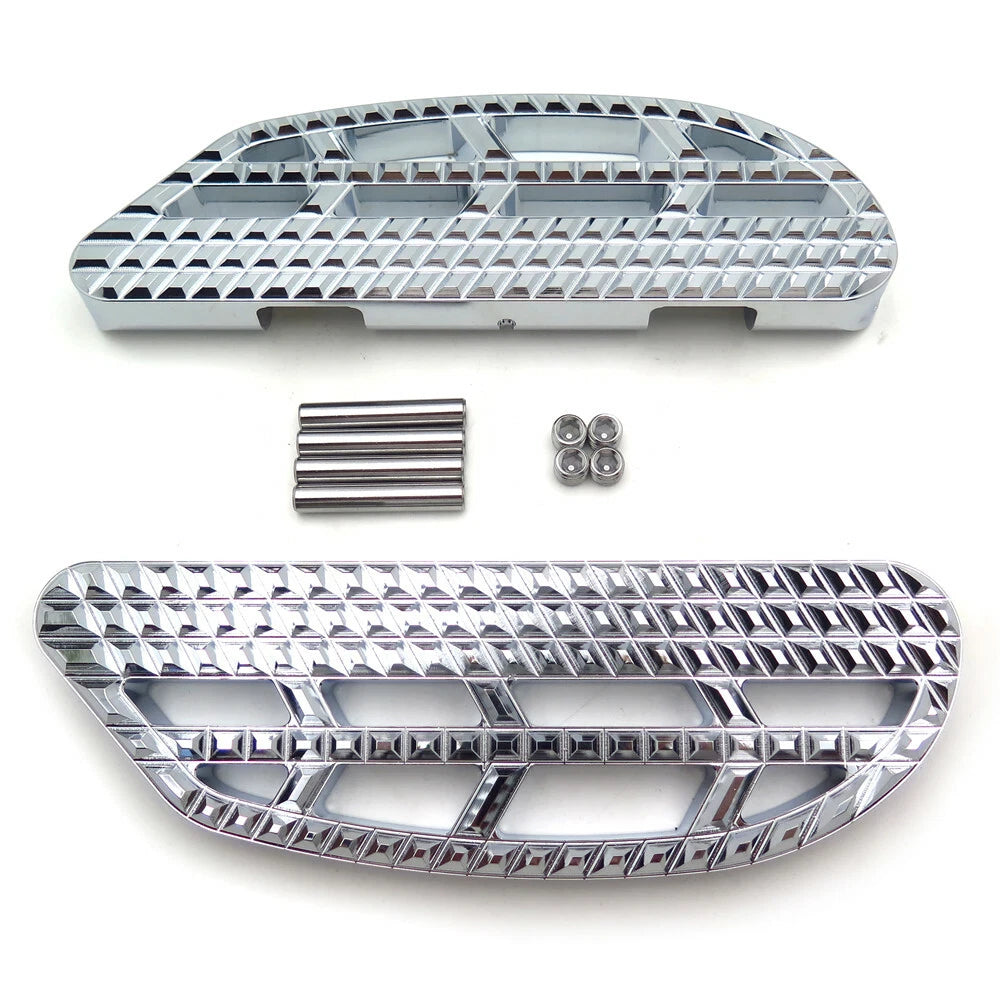 Dominator Passenger Footboard Kit for Harley Dyna (2006–2019)