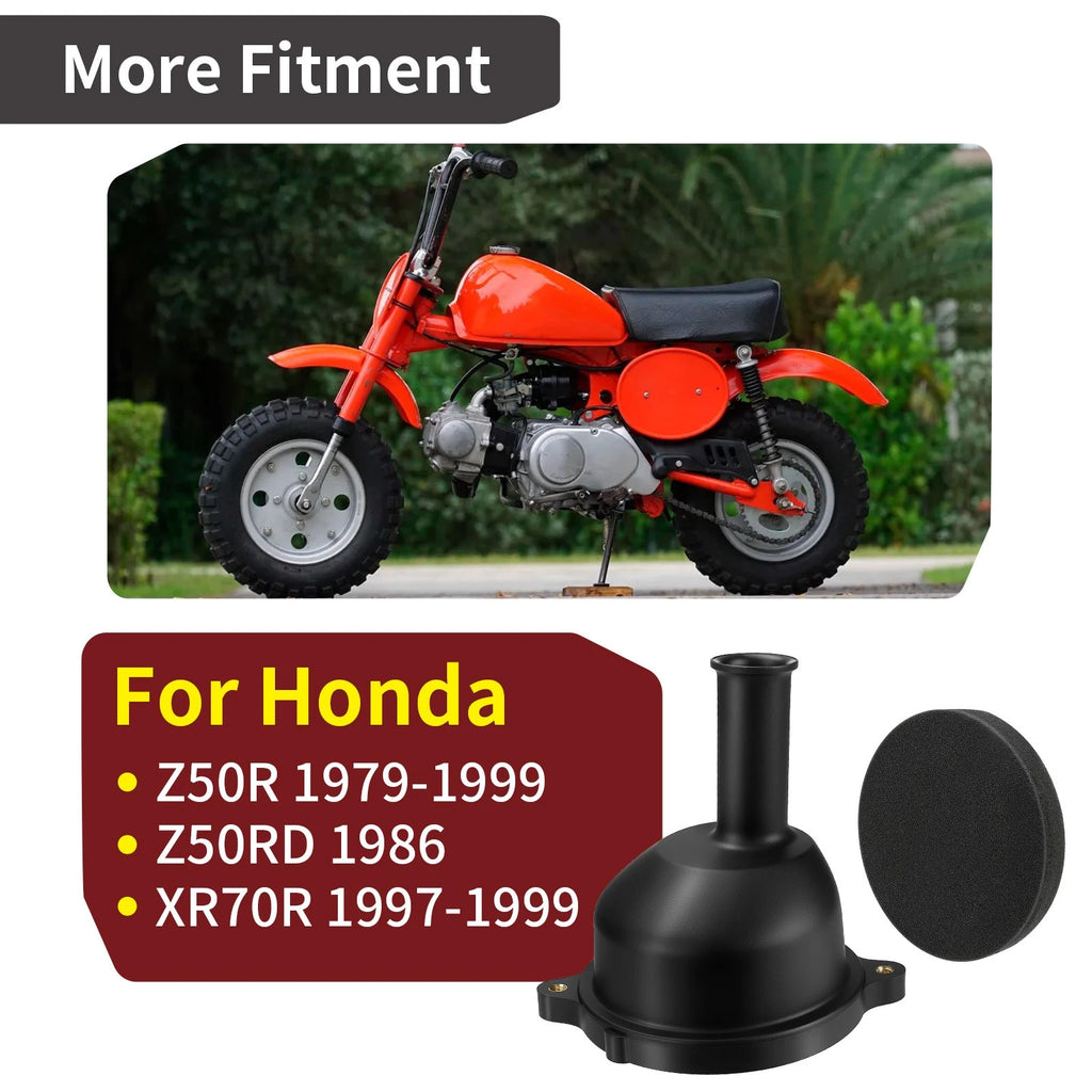 Air Filter & Cover Cap for Honda Z50R (1979–1999)