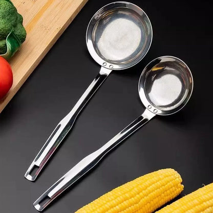 Skimmer Spoon 304 Stainless Steel for Noodle Straining (No Part Numbers)