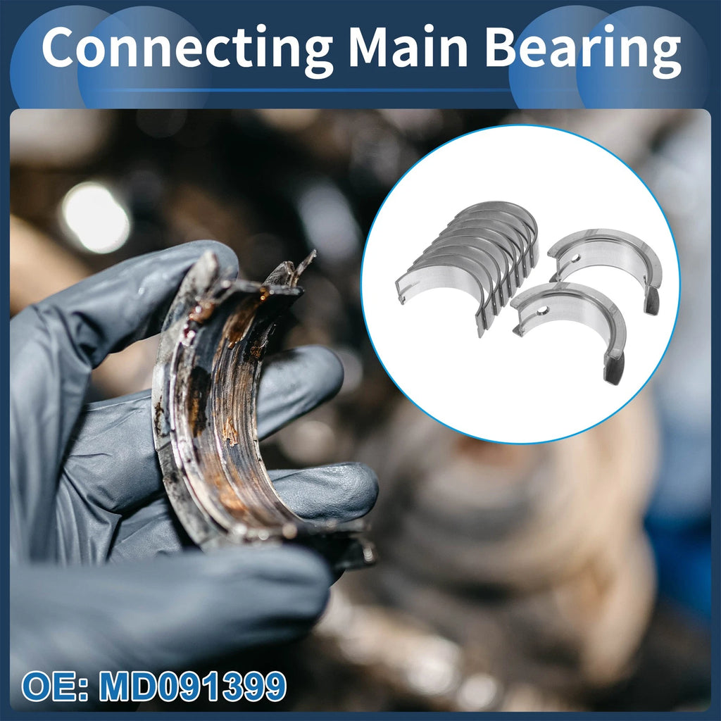 Main Bearing Set Replacement for Mitsubishi Delica (1969–1988)