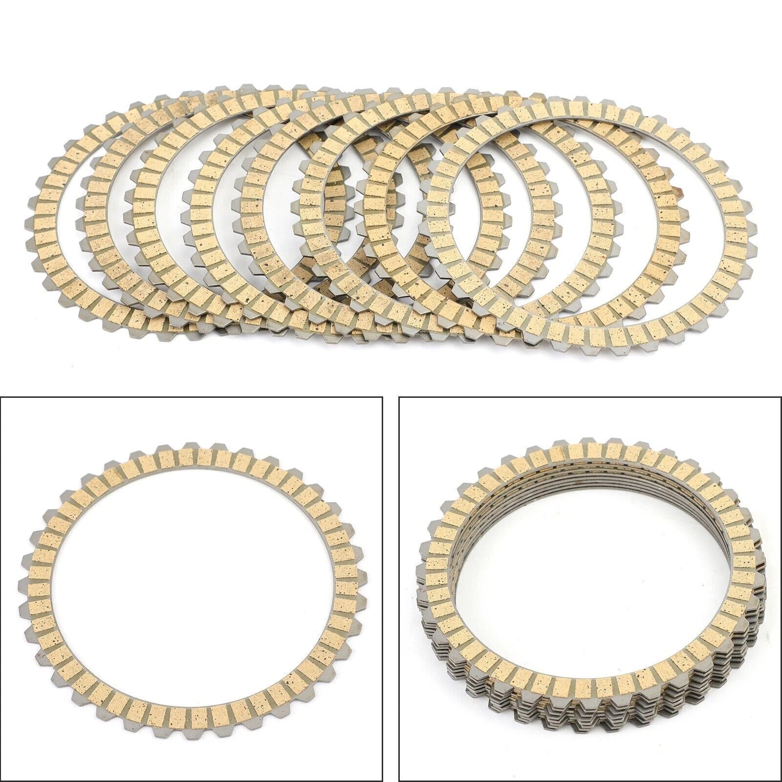 Clutch Friction Plate Kit for Harley Sportster XL883 XL1200 Softail Dyna (T9)