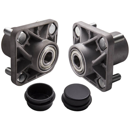 2X Front Wheel Hub Kit for Golf Cart Gas Electric (2008–Present) 609603 600001
