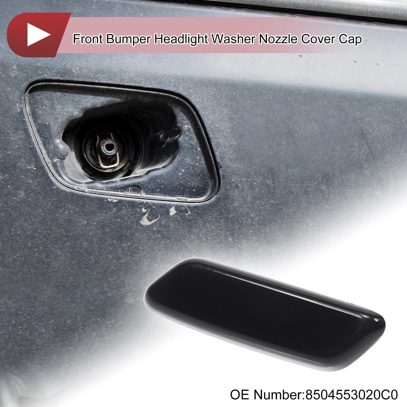 Washer Nozzle Cover Cap Front Left for Lexus IS II (2008–2010)