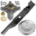 Deck Spindle and Pulley Blade Replacement for Poulan 48 Inch (2000–2018)