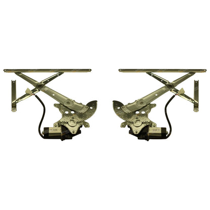 LH + RH Front Electric Window Regulators Pair for Toyota Landcruiser (1990–1998)
