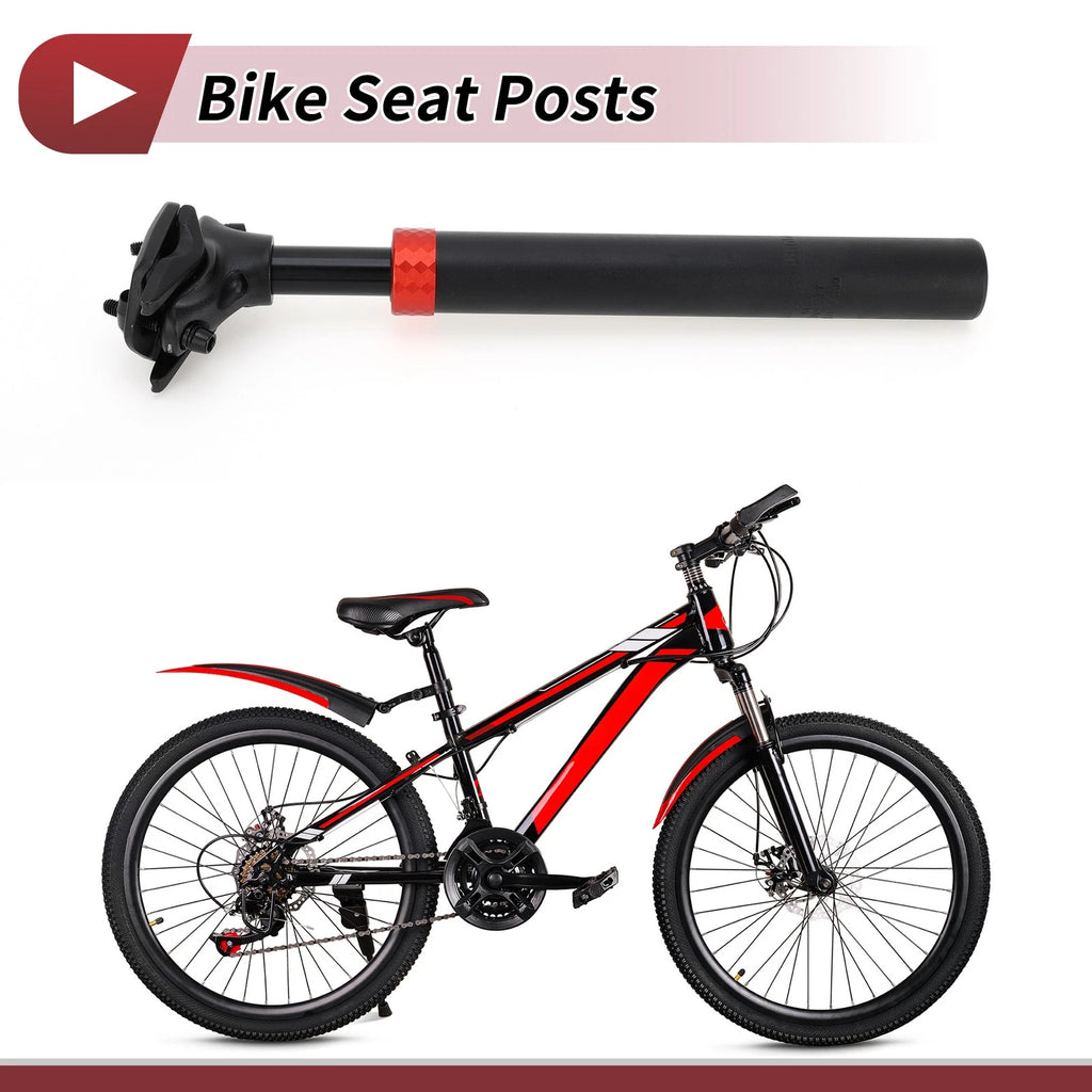 Suspension Seat Post 31.6x300mm Replacement for Bike Shock Absorber