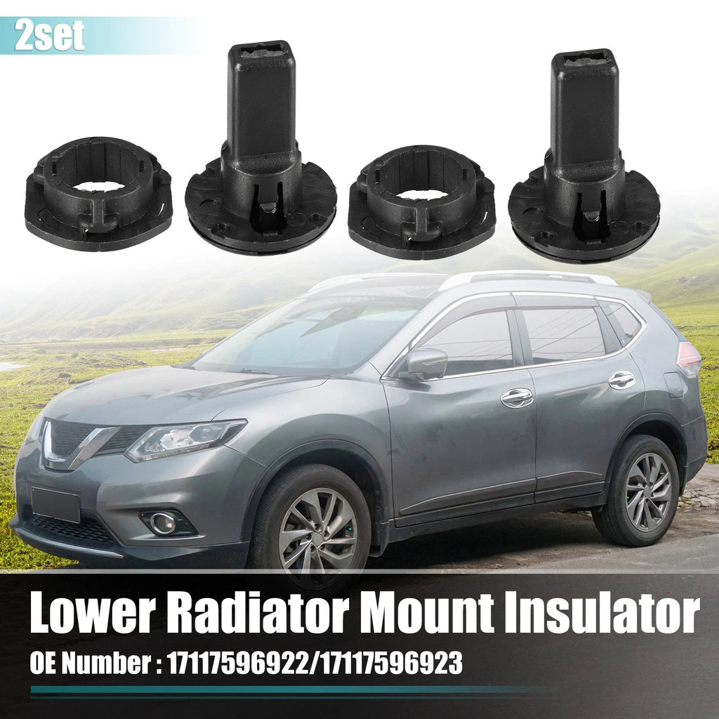 Upper Radiator Mount Bushing Bracket Set with Sleeve for BMW 228i (2014–2021)