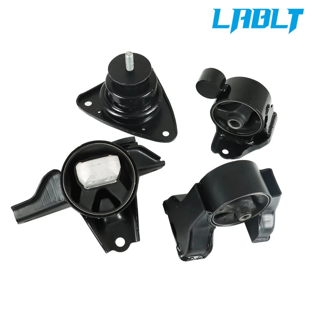Set of 4 Engine Motor & Transmission Mounts for Hyundai Elantra (2007–2010)
