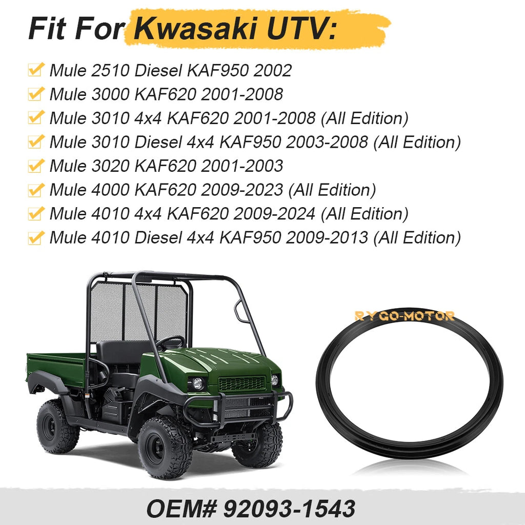 Brake Drum Seal for Kawasaki KAF620 Mule 3000 3010 3020 4000 4010