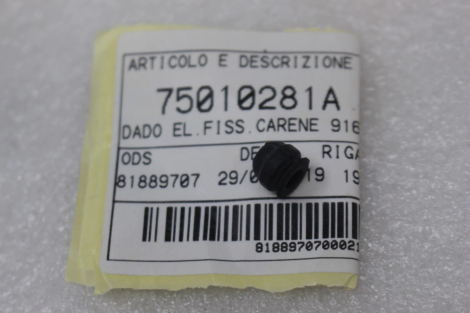 OEM Spring Nut for Ducati Monster, Multistrada (2003–2012) 75010281A