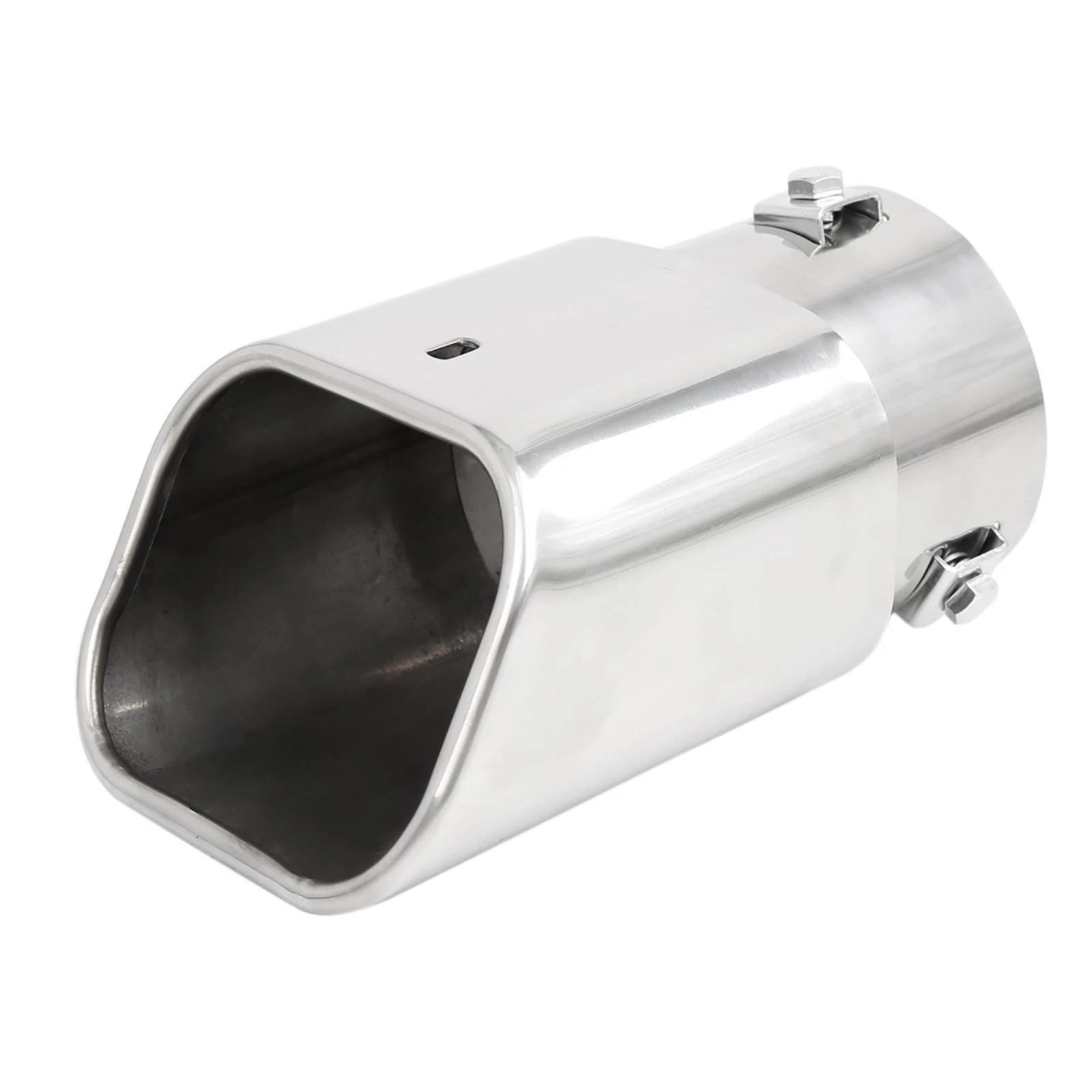 Stainless Steel Exhaust Tail Muffler Tip Pipe Chrome Universal