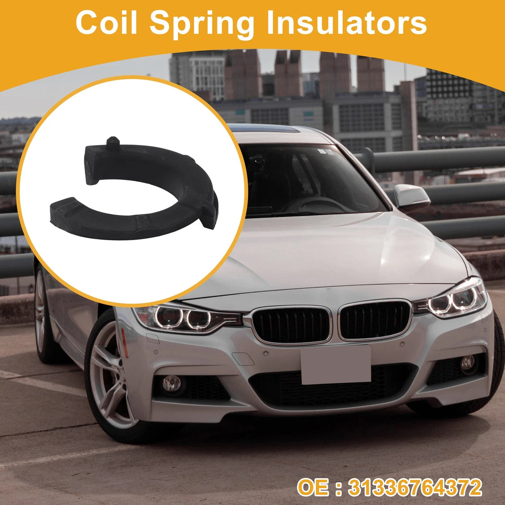 Lower Coil Spring Insulator Replacement for BMW 328i (2007–2013) Rubber