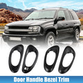 Interior Door Handle Cover Set Left Right for Chevy Trailblazer (2002–2009)