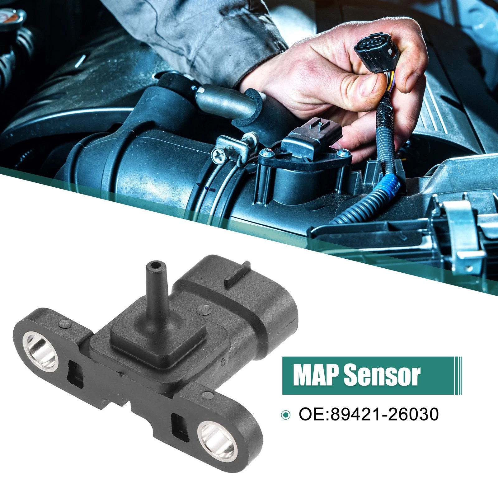 Car Manifold Absolute Pressure Sensor Replacement for Toyota Corolla (2003–2008)