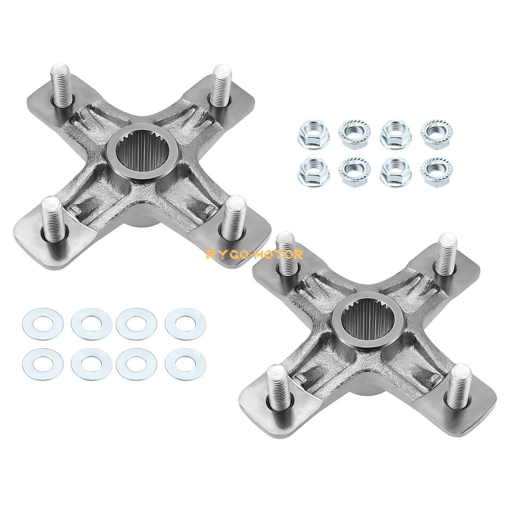 2 Rear Axle Wheel Hubs for Yamaha (1PE-F53K0-00-00, 1S3-25383-00-00, 1S3-25383-10-00)