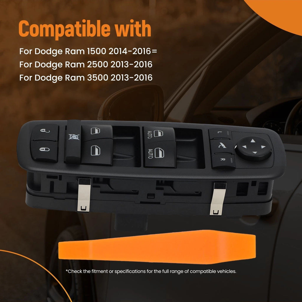 Power Window Control Door Switch for Dodge Ram 2500 3500 (2013–2016) 68212784AA
