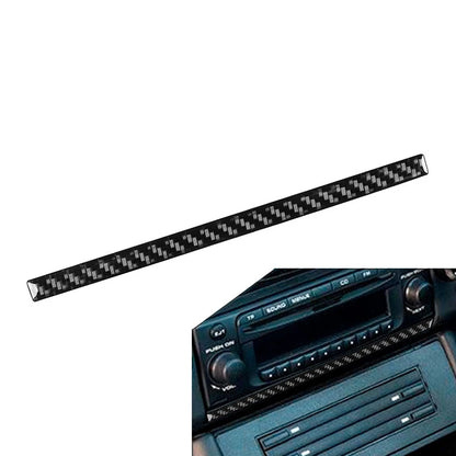 Radio Console Panel Cover Trim for Porsche Boxster 996 (1998–2004) Black